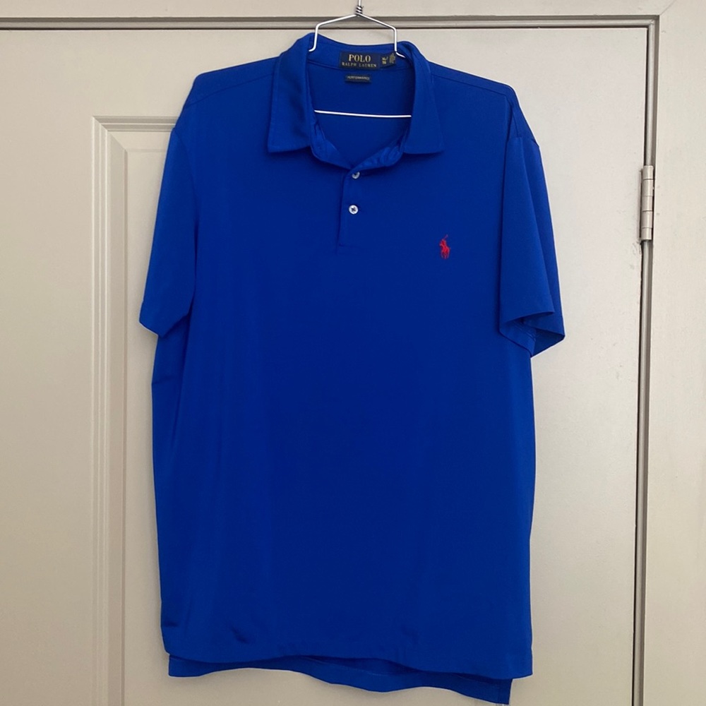 Polo Ralph Lauren Performance Golf Shirt Blue